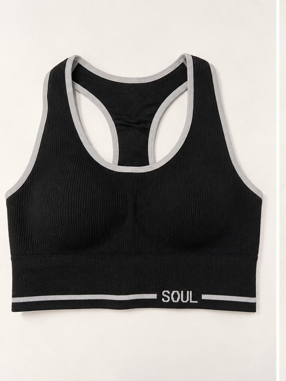 Soul by SoulCycle Ribbed Bra + Short Set Size S Brand New